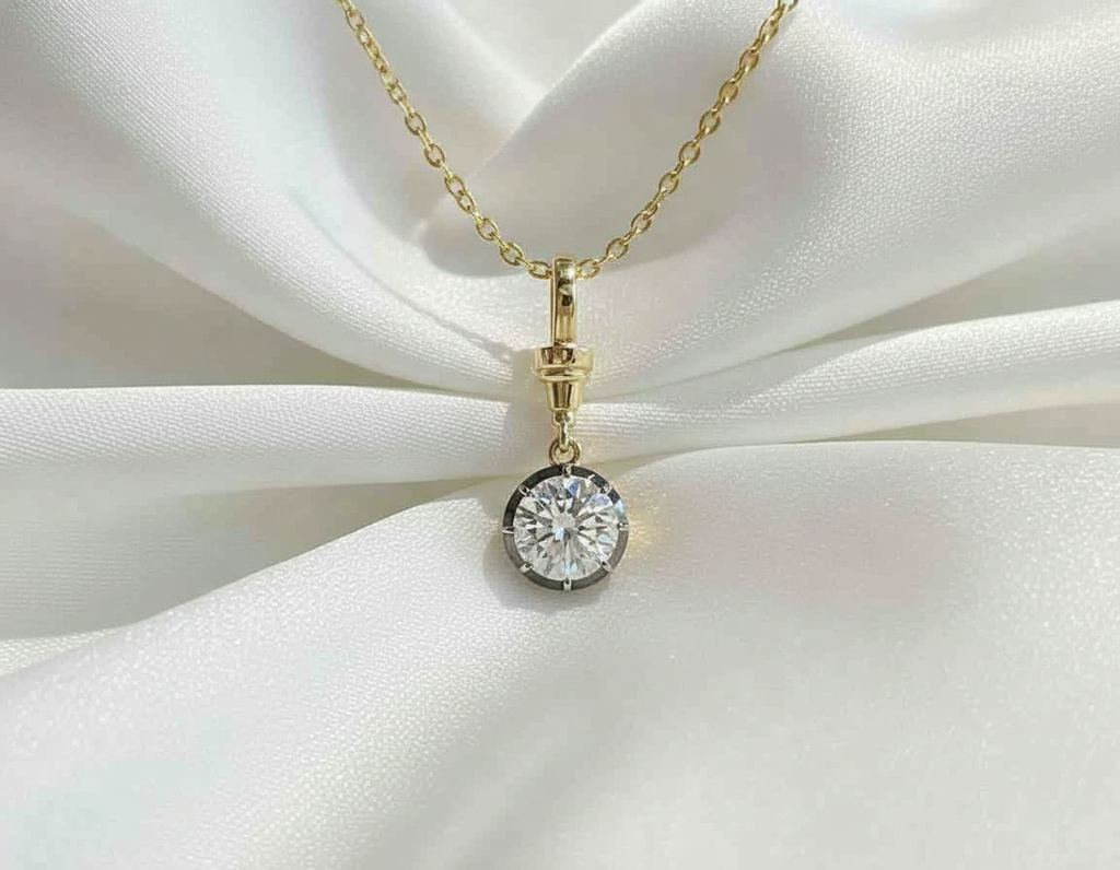 [PENDANT ONLY] 2CT Round Shape |8 Prong Setting | Lab Grown Diamond