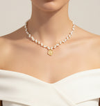 Vintage Style Natural Pearl Necklace