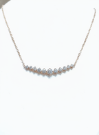 Lab Grown Diamond | 1.5 ct total Diamonds 18K gold