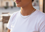 [ ＥＶＥＲ ＧＬＯＷ ☾. ] Moissanite Tennis necklace