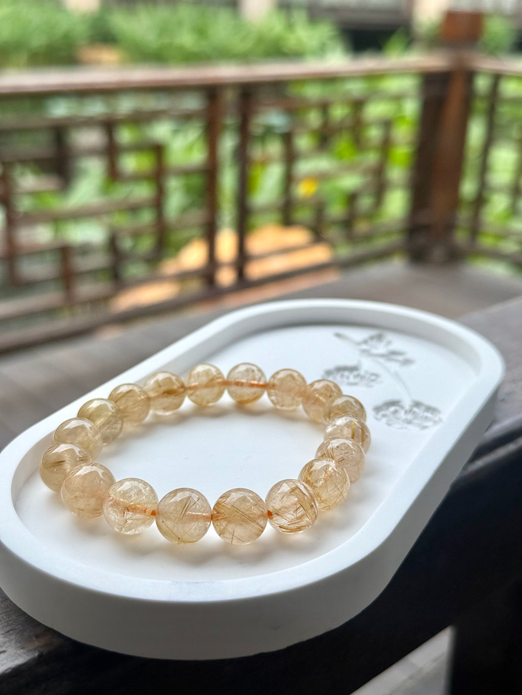 金髮晶 ⟡ Gold Rutilated Quartz