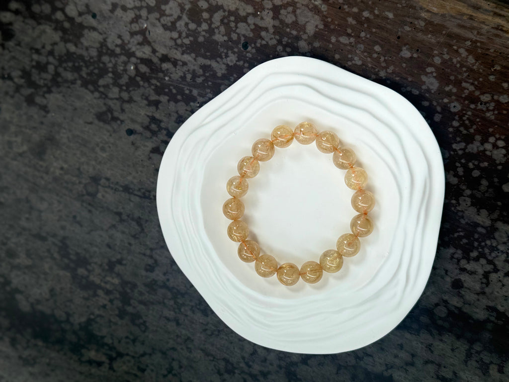 金髮晶 ⟡ Gold Rutilated Quartz