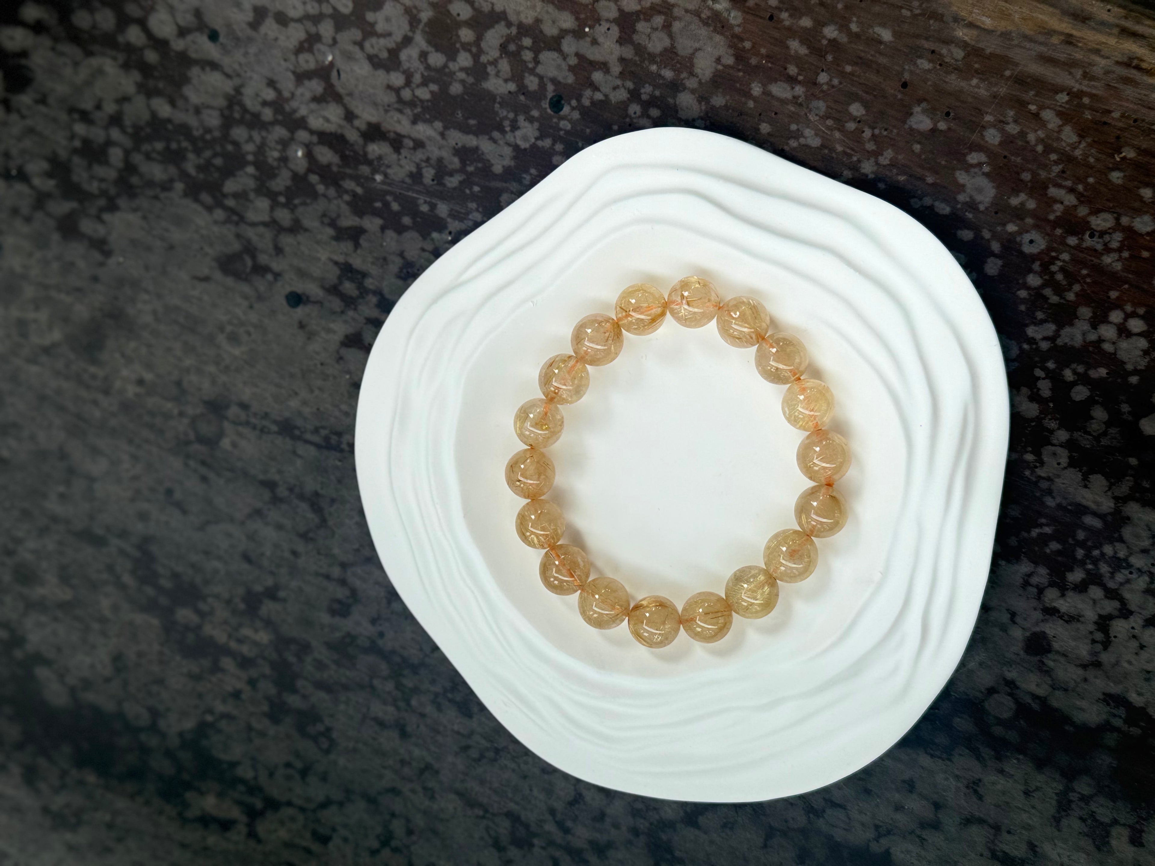 金髮晶 ⟡ Gold Rutilated Quartz