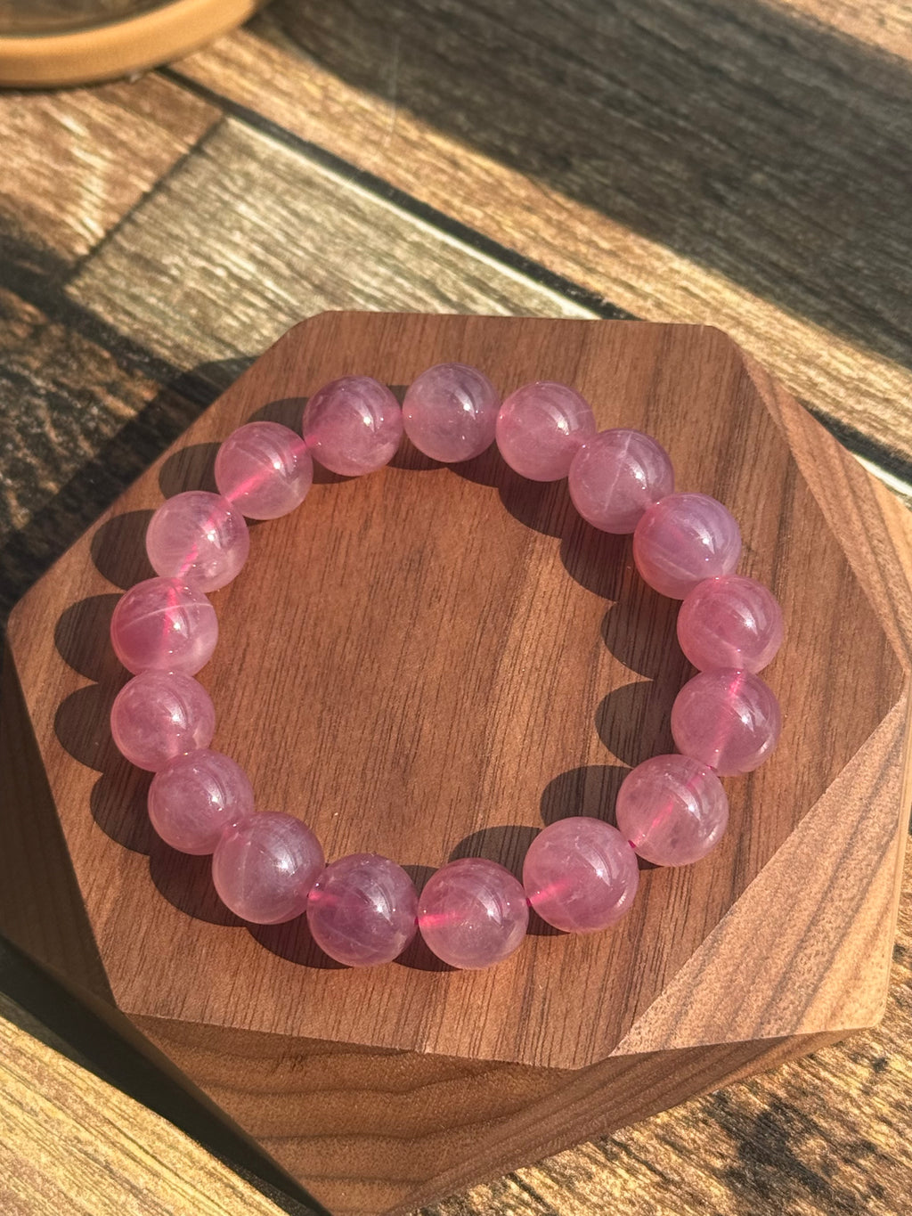 Purple Rose Quartz Bracelet 紫馬粉水晶手串