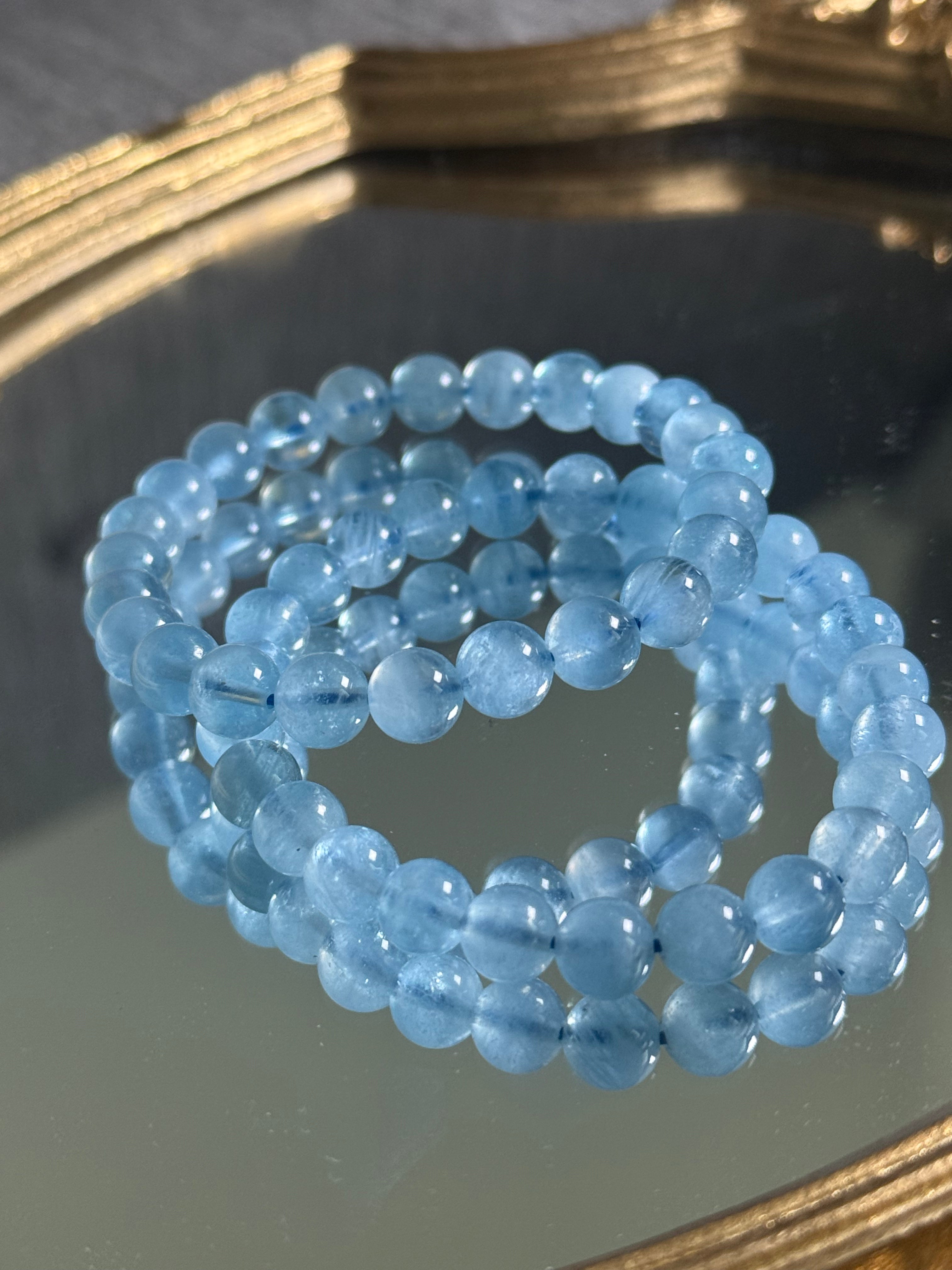Aquamarine · 海藍寶 7.4mm