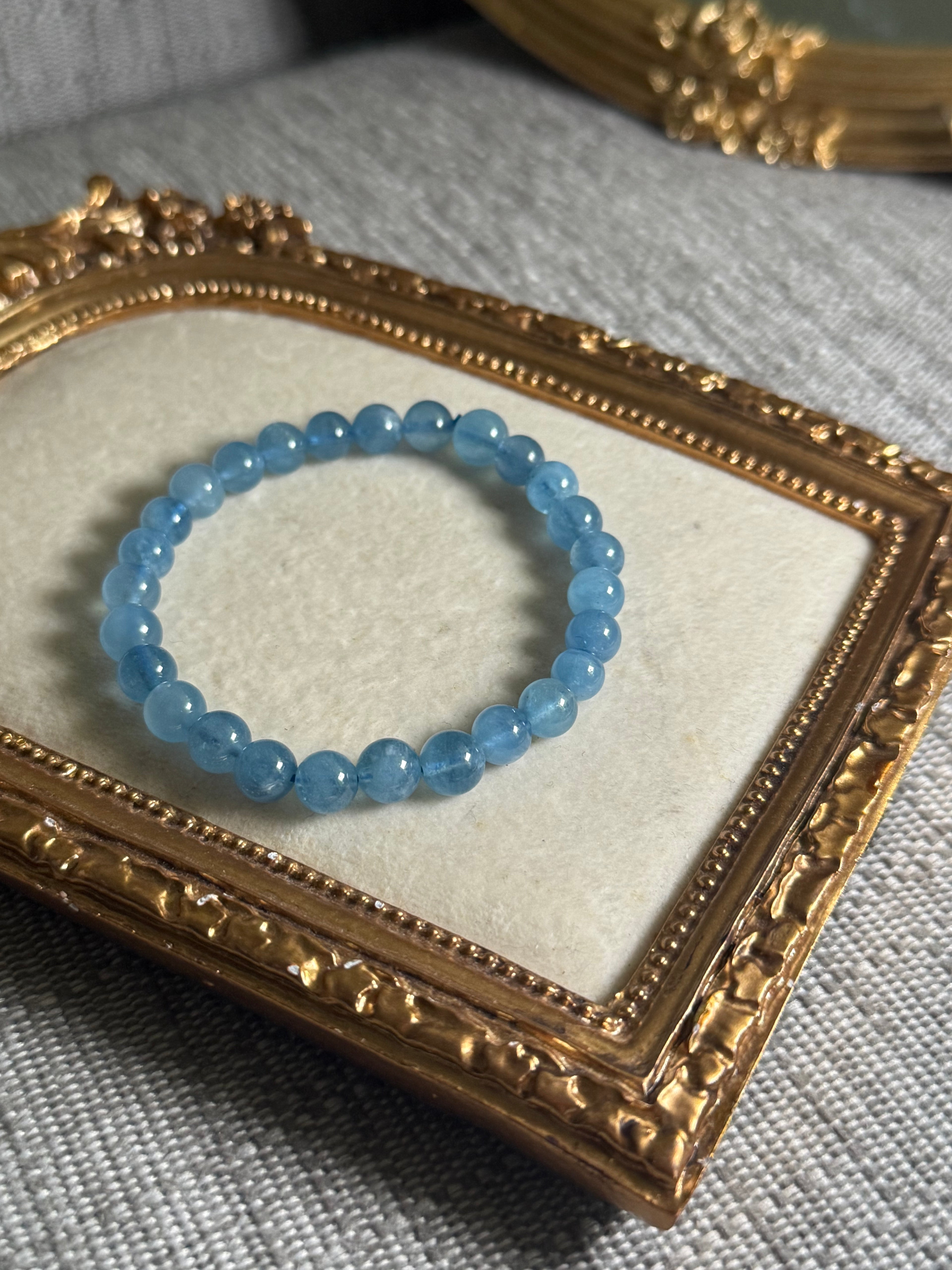 Aquamarine · 莫桑比克海藍寶 7.3mm