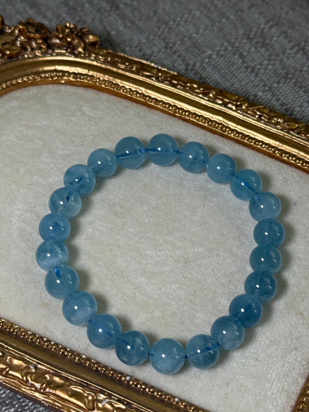 Aquamarine · 海藍寶 9 mm