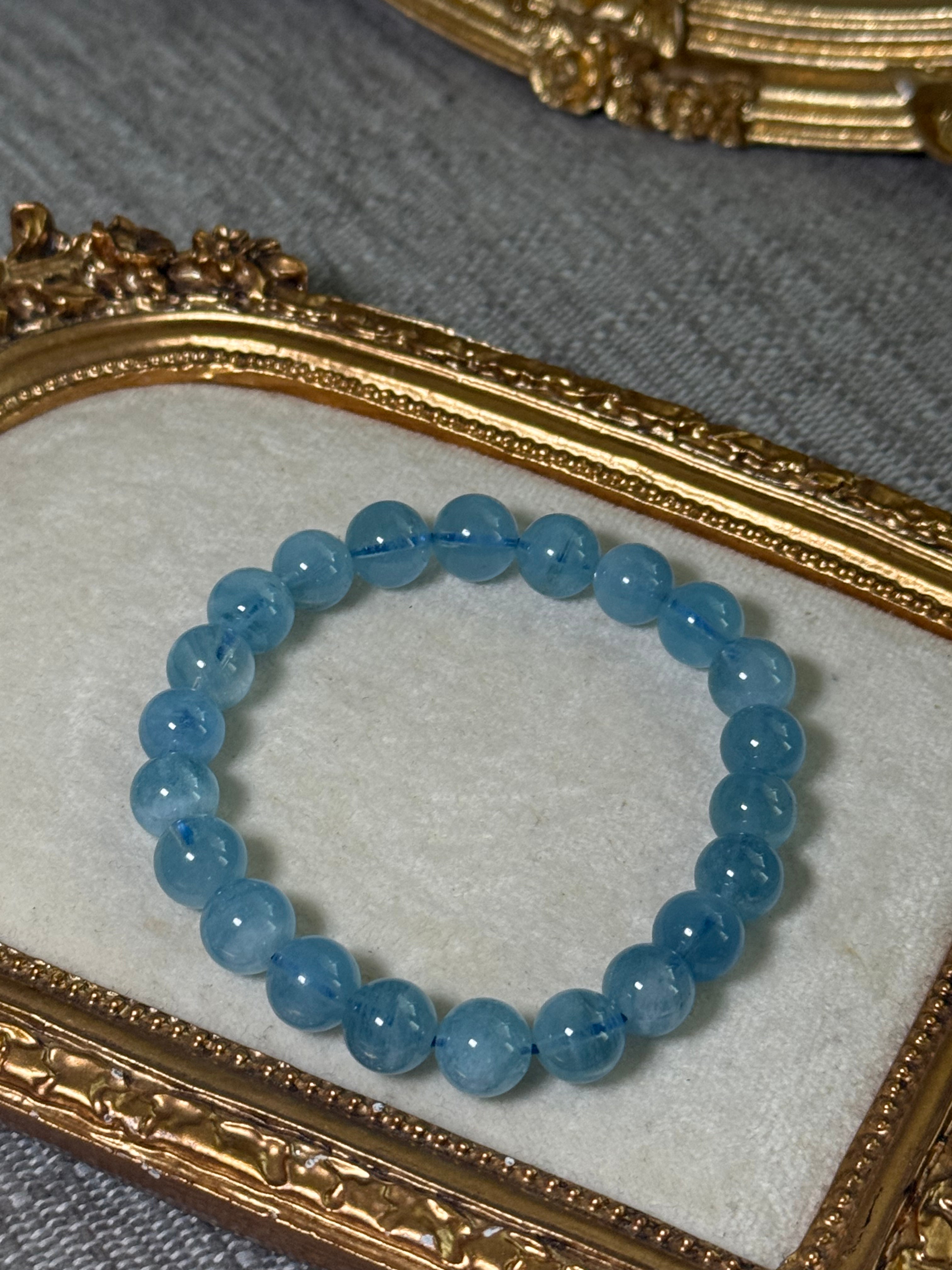 Aquamarine · 海藍寶 9 mm