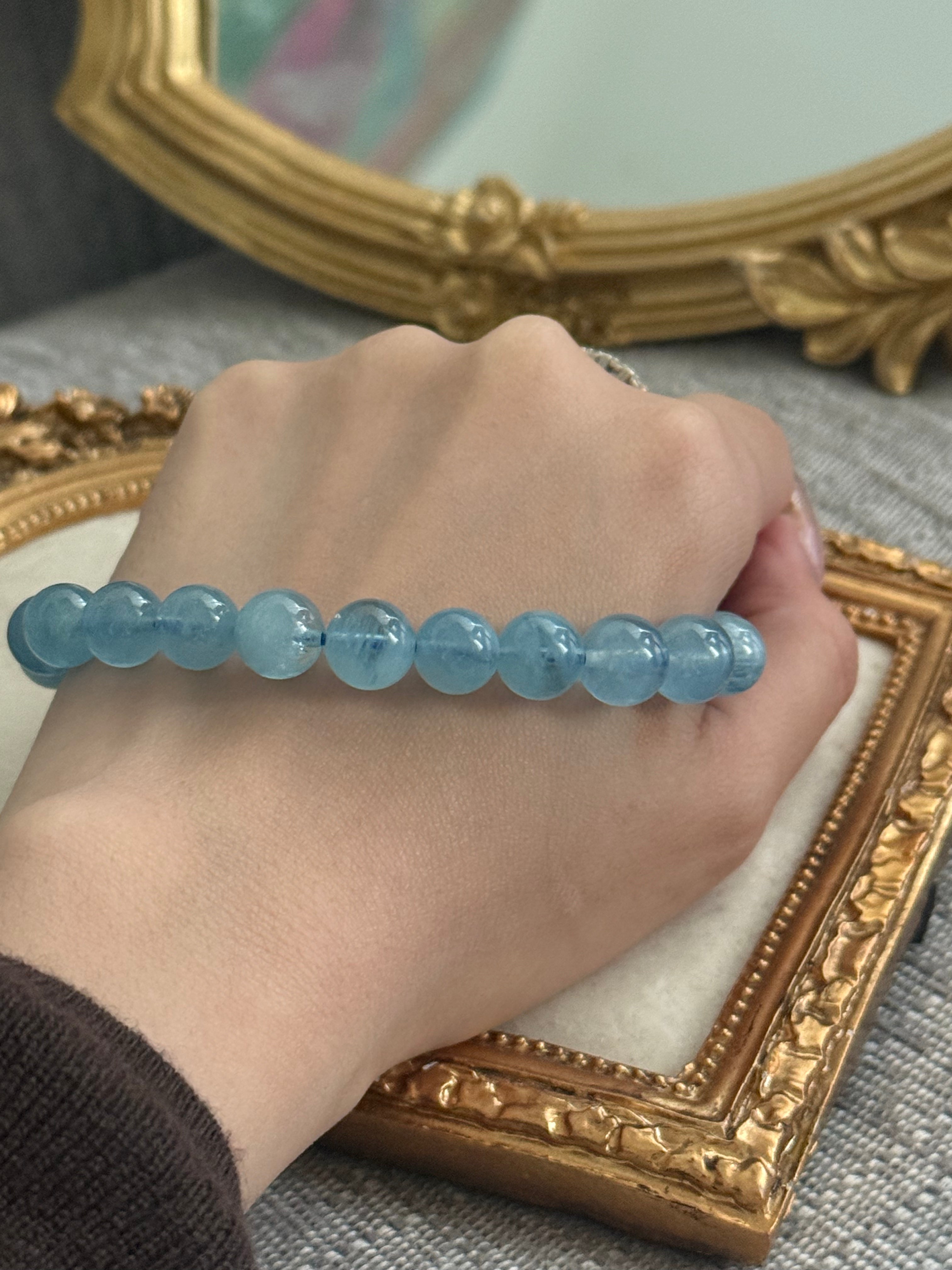 Aquamarine · 海藍寶 9 mm