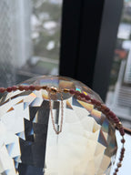 Rhodonite Two-Way Magnetic Necklace | Emotional Healing, Balance & Love Crystal Jewelry